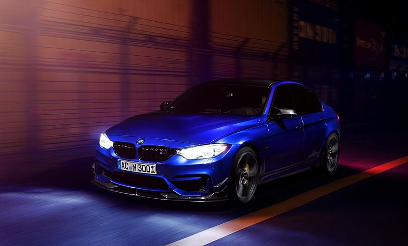 Auch Karosserie-Kits hat der Aachener Tuner für M3 und M4 im Programm - etwa einen nur 400 Gramm schweren Frontspoiler aus Carbon.
