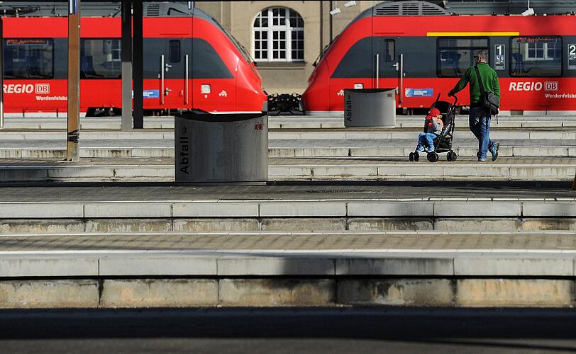 So sah es am Samstag am Hauptbahnhof aus. Die Bilder vom Bahnstreik in München