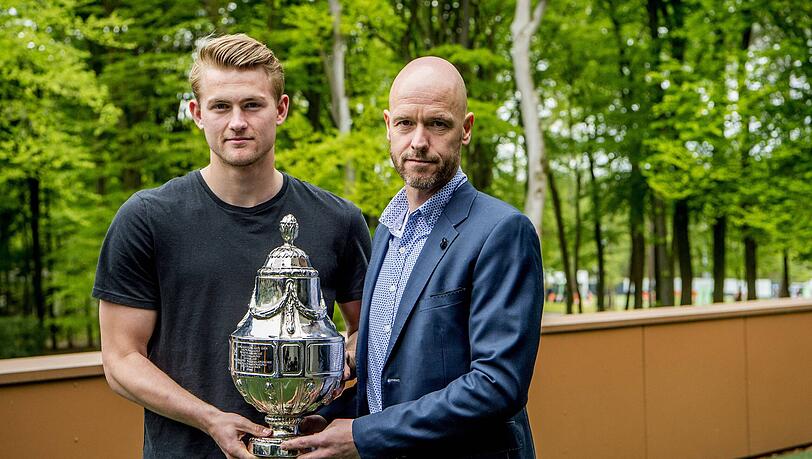 Machte Matthijs de Ligt mit 19 Jahren zum Ajax-Kapitän: Erik ten Hag.