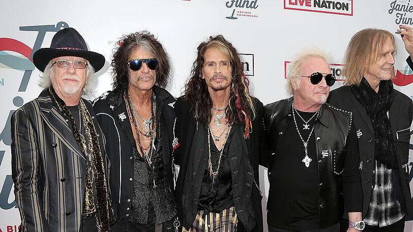 Die Mitglieder von Aerosmith werden für künstlerische und karitative Verdienste geehrt