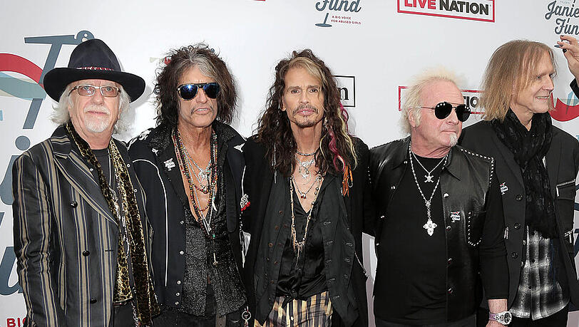 Die Mitglieder von Aerosmith werden für künstlerische und karitative Verdienste geehrt Die Mitglieder von Aerosmith werden für künstlerische und karitative Verdienste geehrt