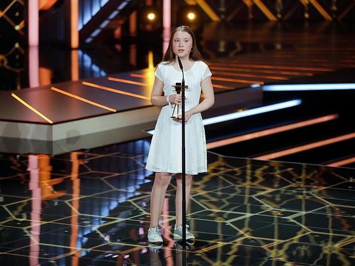 Greta Thunberg las den Promis bei der Verleihung der Goldenen Kamera die Leviten.