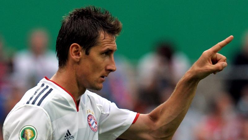 Könnte schon bald wieder in den Kader zurückkehren: Miroslav Klose Könnte schon bald wieder in den Kader zurückkehren: Miroslav Klose