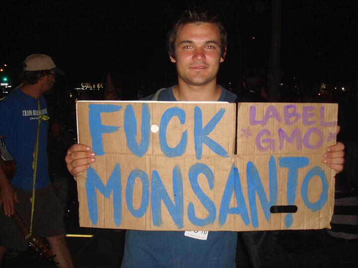 Harte Worte gegen Monsanto, einen börsennotierten US-Konzern für Saatgut. Sein gen-Mais steht genauso in der Kritik, wie der Umgang mit zuliefernden Bauern.