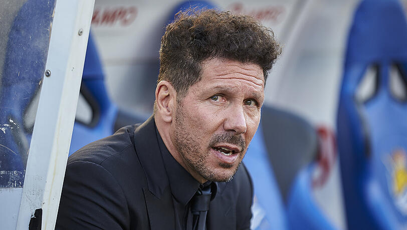 Die Uefa hatte Diego Simeone für vier Europacup-Partien gesperrt. Die Uefa hatte Diego Simeone für vier Europacup-Partien gesperrt.