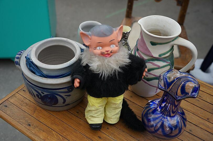 Krimskrams und Raritäten auf Bayerns größtem Flohmarkt: Die Bilder von der Theresienwiese zum Durchklicken.