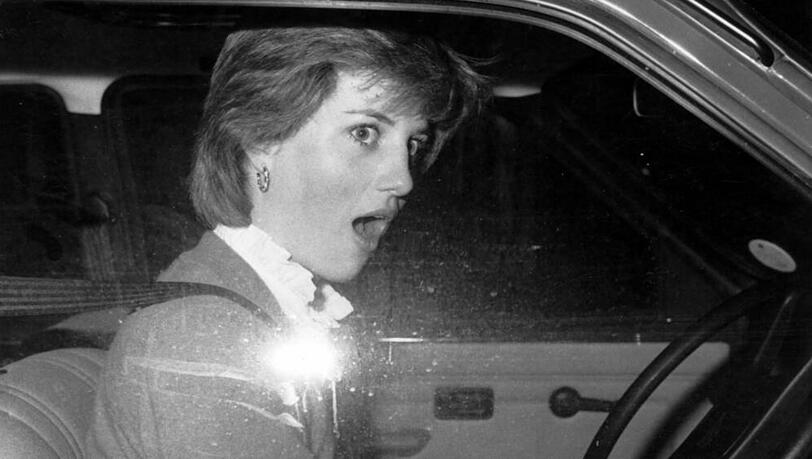 Lady Diana im Winter 1980, ein halbes Jahr vor ihrem Einzug in den Kensington Palast Lady Diana im Winter 1980, ein halbes Jahr vor ihrem Einzug in den Kensington Palast