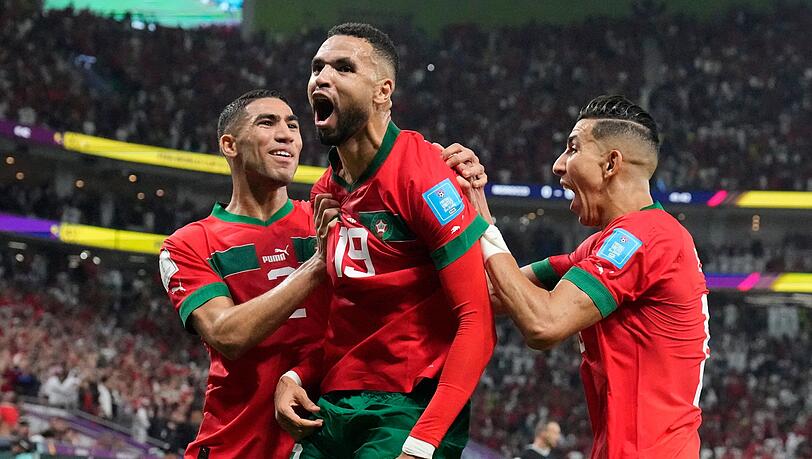 Marokko steht als erstes afrikanisches Team im Halbfinale einer WM.
