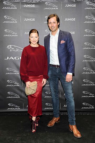 Gastgeber Niklas Reissinger und Hannah Herzsprung