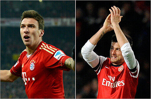 MANDZUKIC - GIROUD
Der Franzose hat sich in seinem ersten Jahr in England schnell eingelebt, ein bulliger Stürmer. Mandzukic glänzt in der Liga, muss sich nun auf höchstem europäischem Niveau beweisen. Ein Remis. 
Daher der ENDSTAND: 10:1