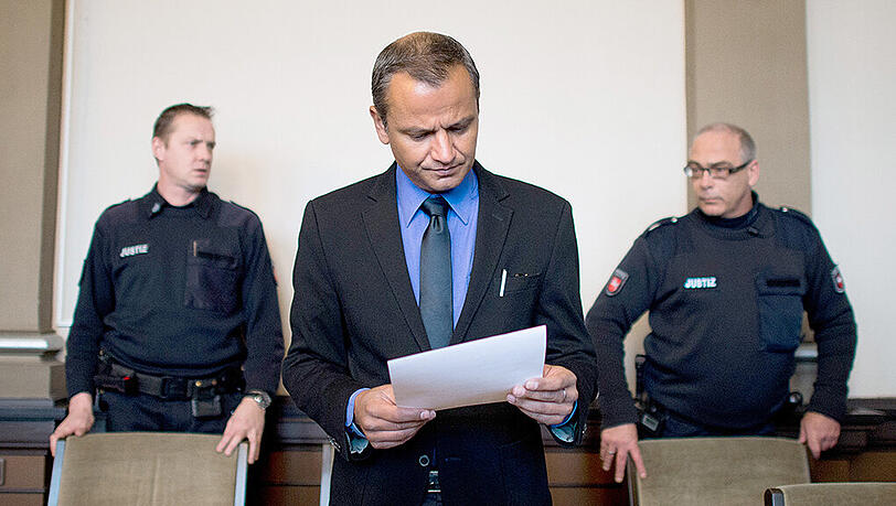 Sebastian Edathy am Montag im Landgericht Verden. Sebastian Edathy am Montag im Landgericht Verden.