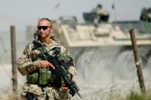 Ein Bundeswehrsoldat in Nordafghanistan
