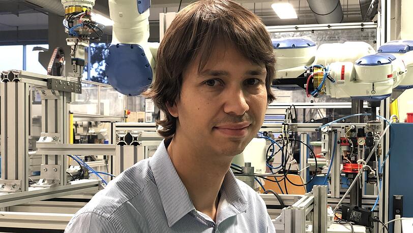 Alexander Kühl vom Lehrstuhl für Fertigungsautomatisierung und Produktionssystematik der Uni Erlangen.