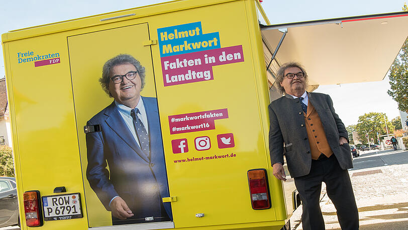 Für die FDP als Abgeordneter im Landtag: Helmut Markwort
