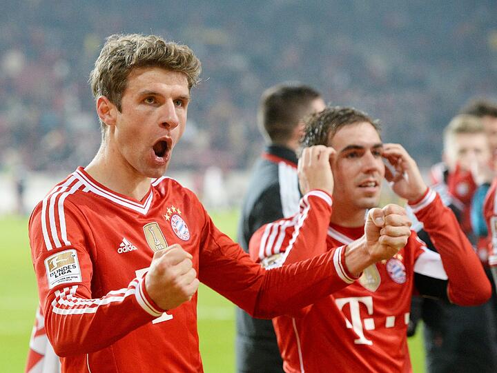 Vertragsende Juni 2017: Thomas Müller...