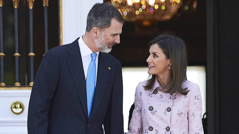 Platz neun: Königin Letizia und König Felipe von Spanien (4 %)