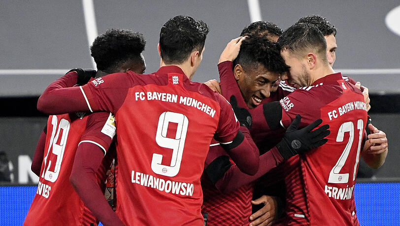 Der FC Bayern gewinnt gegen Borussia Dortmund mit 3:2.
