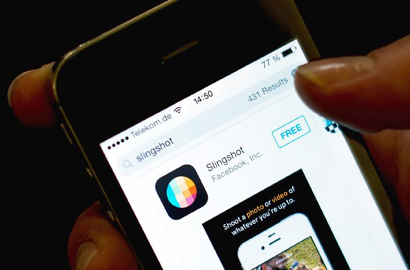 Facebook gibt die Apps "Slingshot", "Riff" und "Rooms" auf.