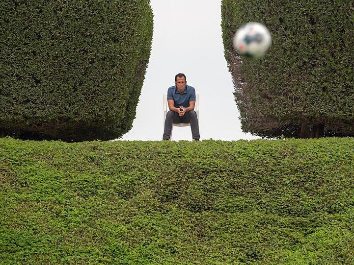Hasan Salihamidzic in Doha. Foto: Peter Kneffel/dpa