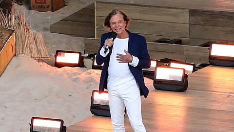 Jürgen Drews, hier in der Sendung "Die große Schlagerstrandparty 2022", hatte vor wenigen Wochen verkündet, dass er seine Karriere beenden wird.