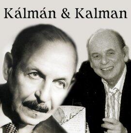 Vater Emmerich Kálmán und Sohn Charles Kálmán.
