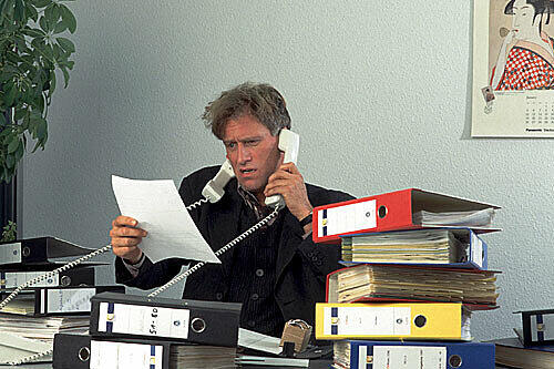 Stress im Job: Wenn man alles gleichzeitig tun soll.