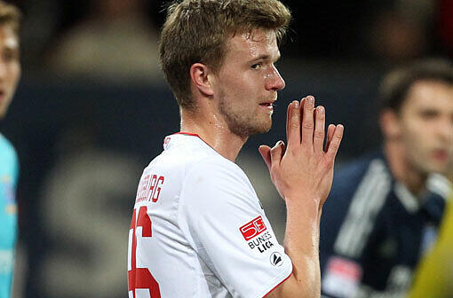 Stephan Hain wird Löwe. Hier beim Spiel gegen den HSV.