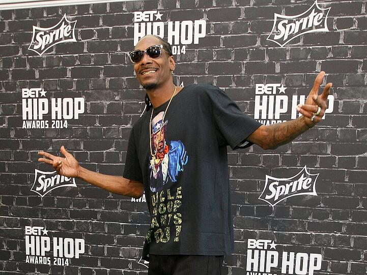 Snoop Dogg bei den BET Hip Hop Awards 2014