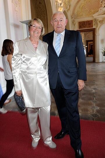 Günther Beckstein und Frau Marga