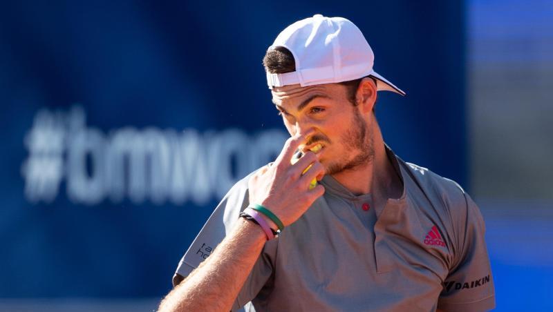 Maximilian Marterer aus Deutschland bei einem Spiel.