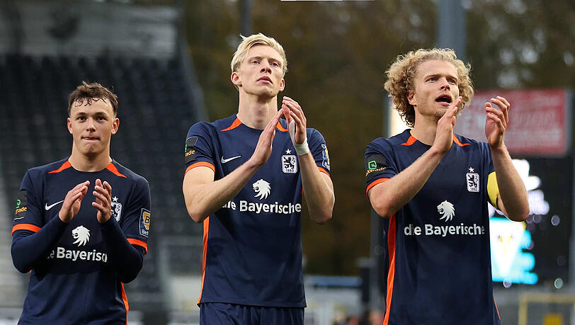 Lukas Reich, Raphael Schifferl und Jesper Verlaat erlebten mit dem TSV 1860 eine eher enttäuschende Hinrunde.