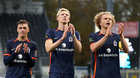 Lukas Reich, Raphael Schifferl und Jesper Verlaat erlebten mit dem TSV 1860 eine eher enttäuschende Hinrunde.