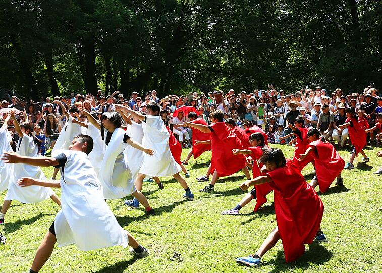 Tanzvorführung der Japanischen Schule München