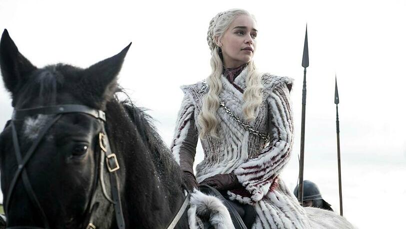 Emilia Clarke als Daenerys Targaryen in "Game of Thrones". Emilia Clarke als Daenerys Targaryen in "Game of Thrones".