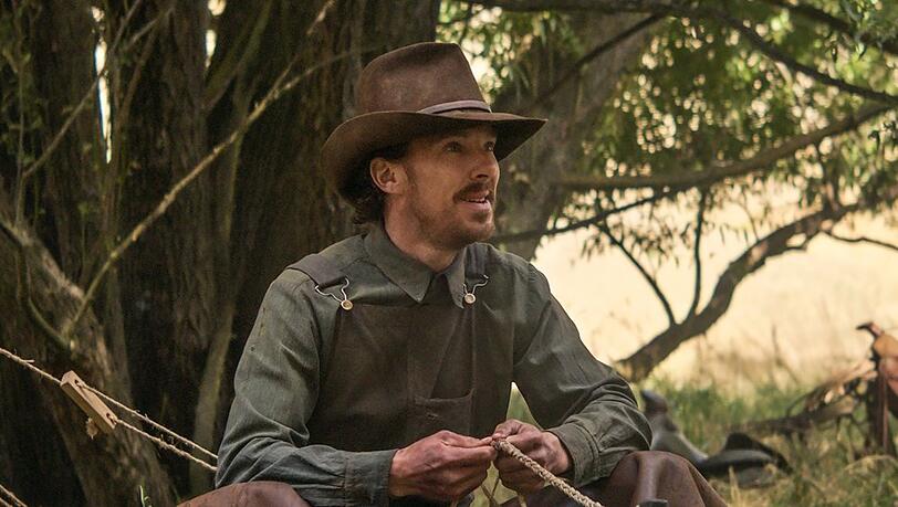Benedict Cumberbatch in "The Power of the Dog".