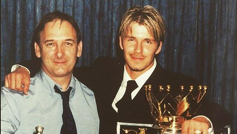 David Beckham konnte immer auf die Unterstützung von Vater Ted zählen David Beckham konnte immer auf die Unterstützung von Vater Ted zählen