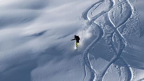 Frischer Neuschnee sorgt f&uuml;r beste Bedingungen.