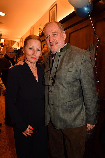 Komponist Harold Faltermeyer und Birgitt Wolff.