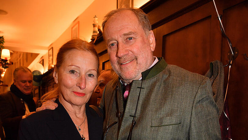 Komponist Harold Faltermeyer und Birgitt Wolff.