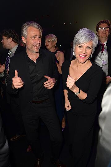 Birgit Schrowange mit Freund Frank Spothelfer