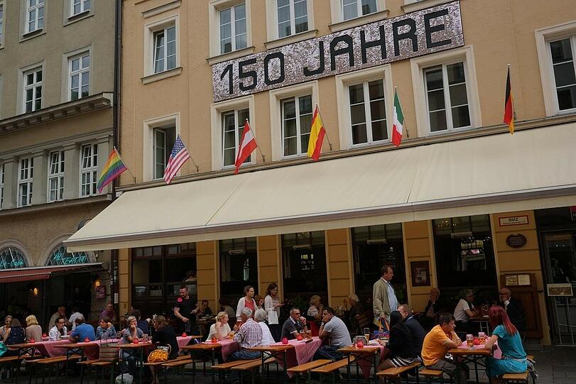 Treffpunkt in der Reichenbachstraße: Die &bdquo;Deutsche Eiche&ldquo; begeht in diesem Jahr ihr Jubiläum.