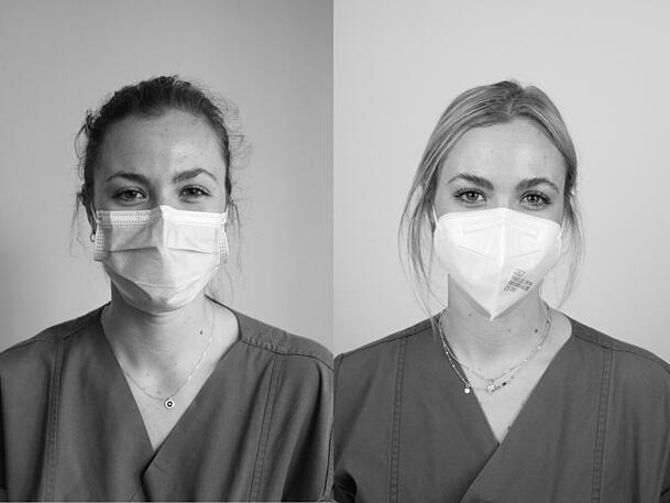 Helene Claussen (26), Gesundheits- und Krankenpflegerin, Notfallzentrum. Helene Claussen (26), Gesundheits- und Krankenpflegerin, Notfallzentrum.