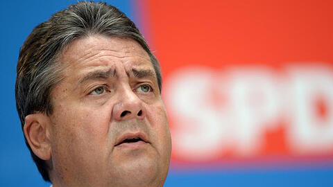 Parteichef und Bundeswirtschaftsminister: Sigmar Gabriel im Willy-Brand-Haus in Berlin.