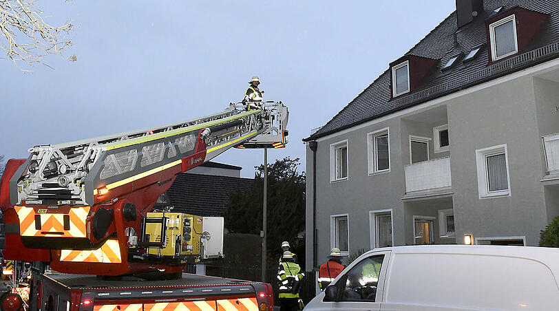 Der Einsatz vom frühen Samstagmorgen. Die Feuerwehr konnte den Brand zügig löschen.