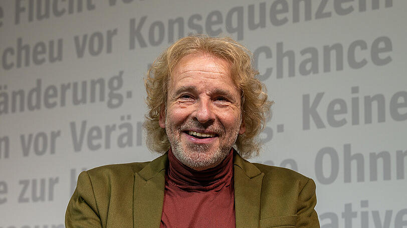 Thomas Gottschalk bei einem Auftritt in Frankfurt.