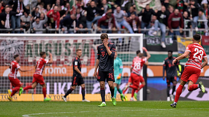 Für den FC Bayern setzte es in drei der letzten vier Saisons am 7. Spieltag die erste Niederlage – wie vergangenes Jahr in Augsburg (0:1).