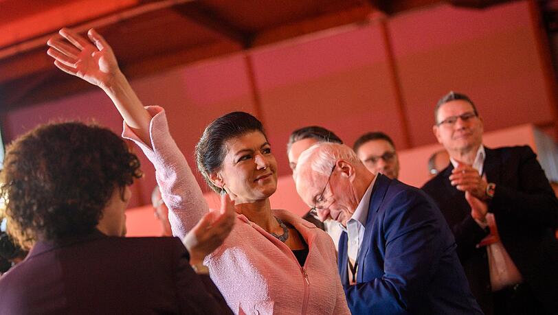 Sahra Wagenknecht zieht sich vom Parteivorsitz zur&uuml;ck.