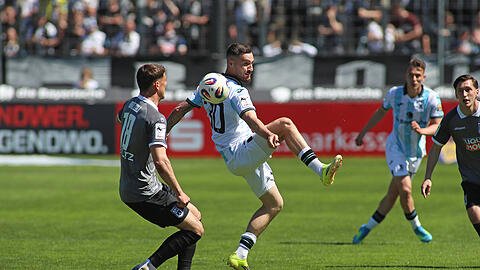 Durfte gegen den SSV Ulm starten: Maximilian Wolfram. Durfte gegen den SSV Ulm starten: Maximilian Wolfram.
