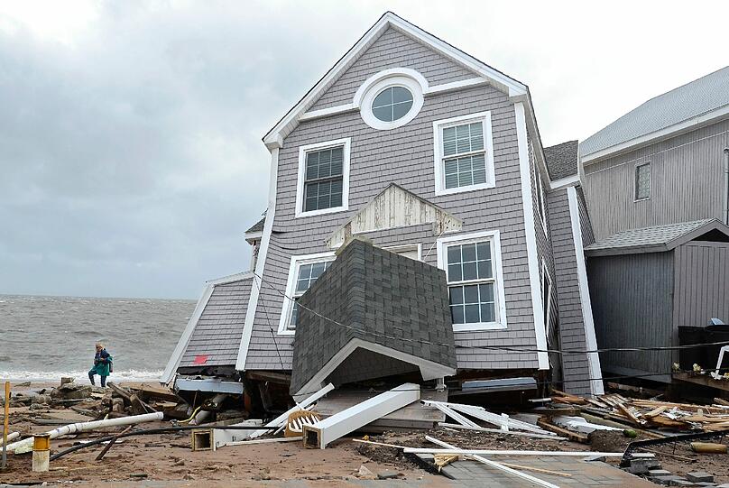 Aufräumen nach "Sandy": Die Bilder der Zerstörung aus den USA