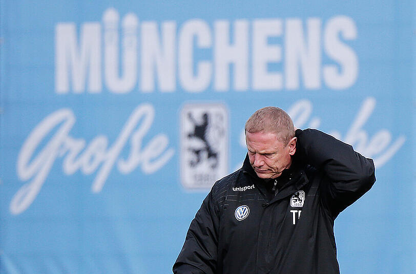 "Jetzt müssen wir auch mal anfangen, fußballerische Qualität und Mut zu zeigen": Löwen-Coach Fröhling vor dem Fürth-Spiel.